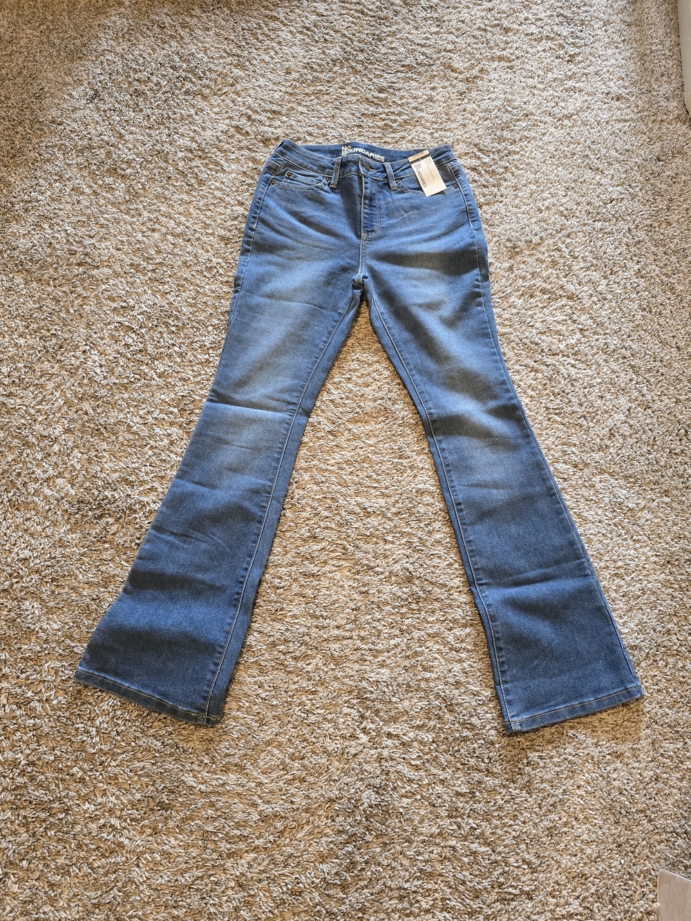 No Boundaries Blue Bootcut Stretch Jeans